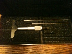 Starrett Depth Micrometer