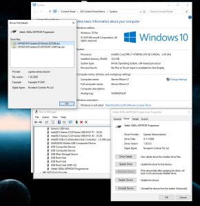 Xeltek Superpro Windows 10 Pro Detected As 3000U