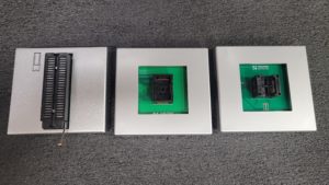 Xeltek Superpro 6100N DX-0001 48 Dip, Xeltek DX-1004 TSOP48, & Xeltek DX01044-1 SOP8 Top