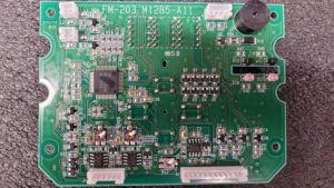 Hakko FM-203 Dual Soldering Station Teardown M1285-A11 MCU Side Renesas R5F21258SNFP