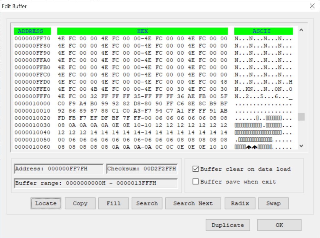 Hakko FM-203 Firmware Backup TQFP52 Renasas R5F21258SNFP SuccessFul ISP ID Code