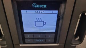 Quick TR1100 Rework Station Sleep Screen