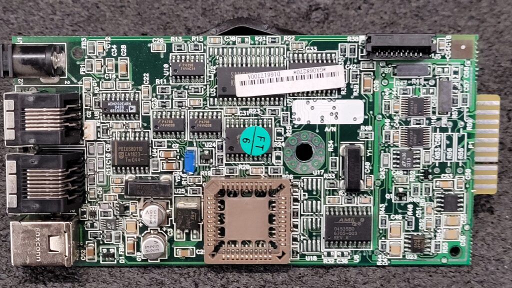 Mettler Toledo PS60 Firmware Backup P89C668 PLCC44 Removed Main Board