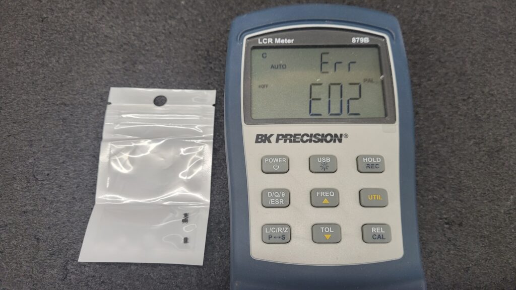 BK Precision 879B Err E02