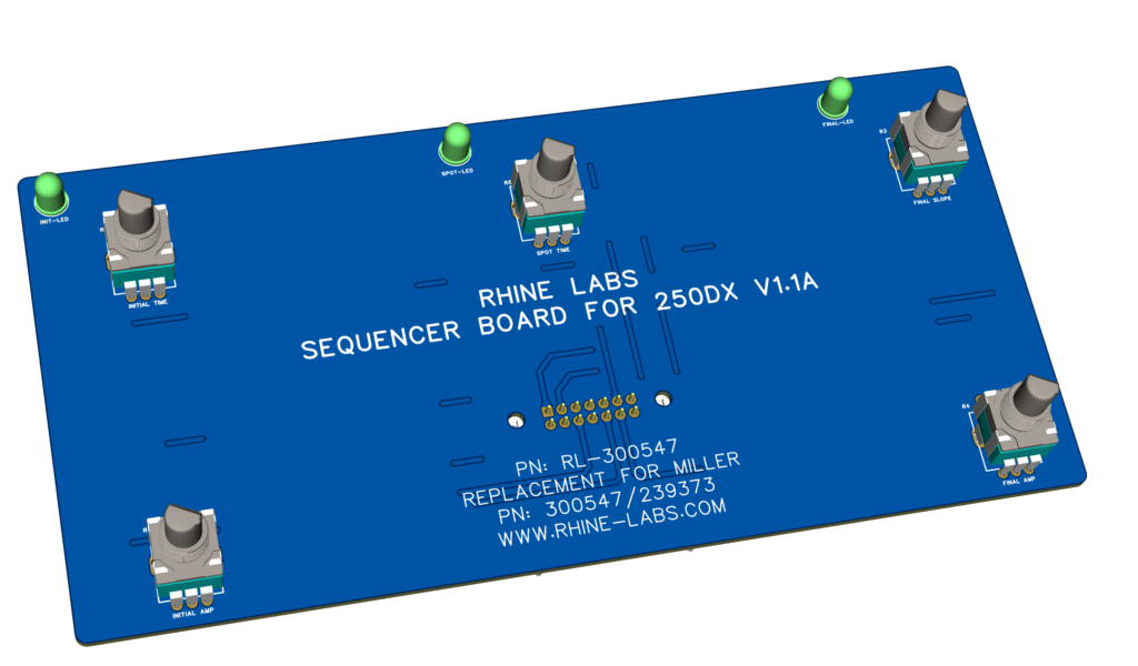 Miller 250DX DIY Sequencer V1.1A Rendering