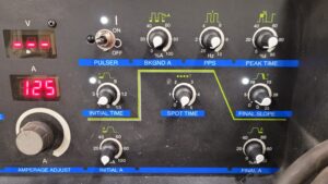 Miller 250DX DIY Pulser V1.1A and Sequencer Rev 1.1A Installed