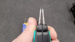JBC AM120-a Adjustable Micro Tweezers Problems Tips Don't Close Enough