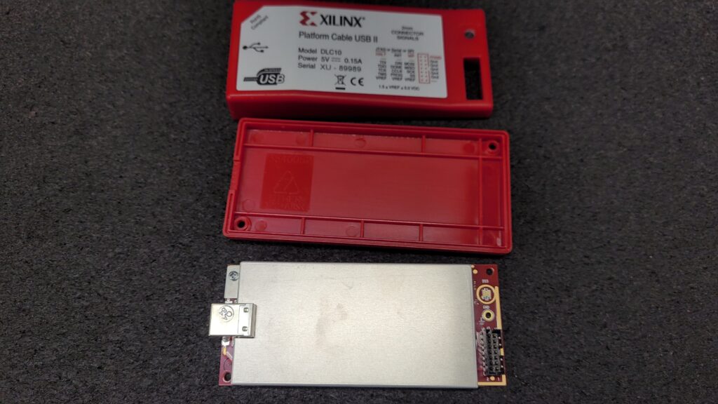 Xilinx Platform Cable USB II DLC10 Teardown PCB Removed