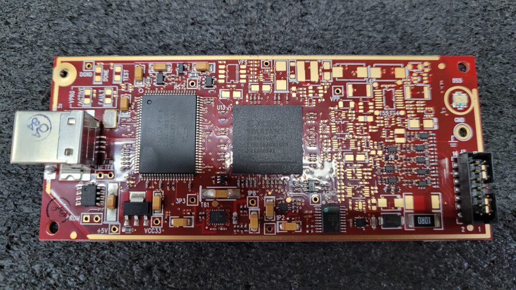 Xilinx Platform Cable USB II DLC10 Teardown Top Of Circuit Board PCB