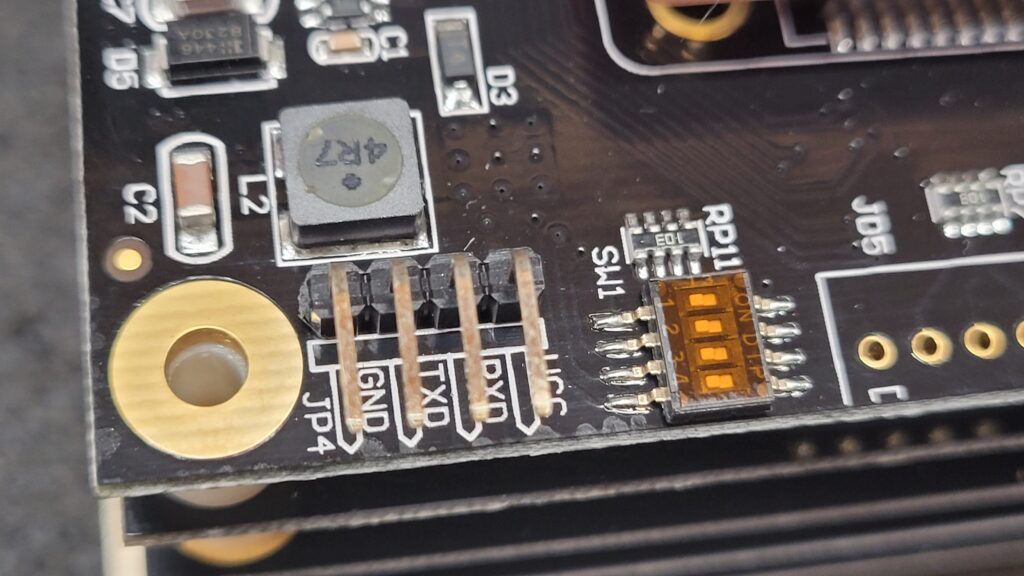Xeltek Superpro UART Terminal Access Header