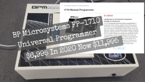 BP Microsystems FP-1710 Universal Programmer + Teardown (Soon)