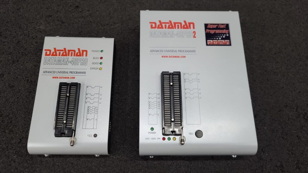Dataman 40pro Elnec SmartProg2 vs 48pro2 Elnec Beeprog2