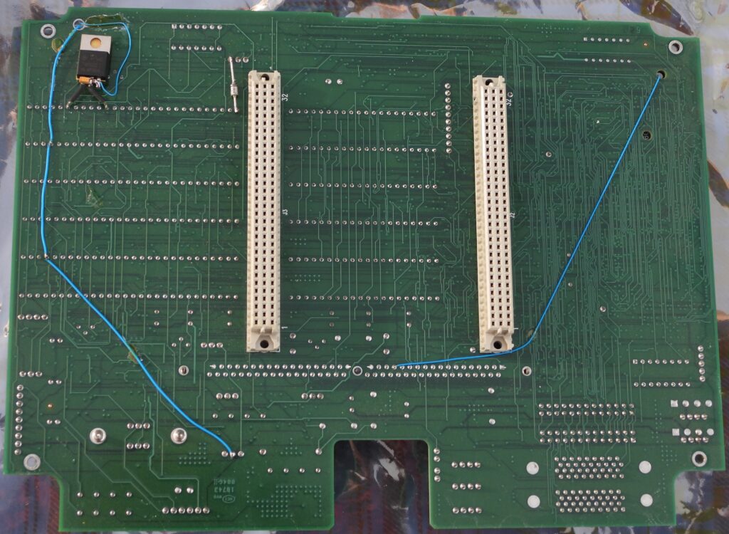 BP Microsystems BPM 1600 Actel Silicon Sculptor II 2 Motherboard_revB PCB back