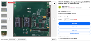 Data I/O Unisite MSM Upgrade SCS kits 8MB