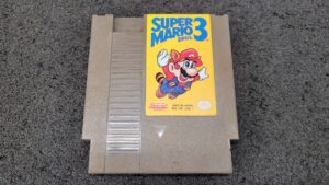 Nintendo NES Super Mario Brothers 3 Cartridge PCB X-ray
