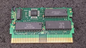NES-TSROM-06 Super Mario Brothers 3 Cartridge PCB X-ray 