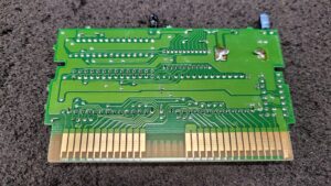 Dragon Warrior NES-SAROM-01 Cartridge Solder Side