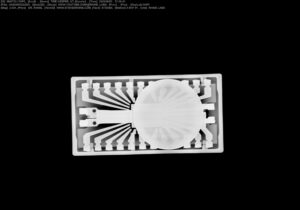 ST-M48T02-120PC non-volatile static RAM and real-time clock (RTC) X-Ray