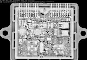 Harley-Davidson 41000161 Engine Control Module X-ray 1.45X 50Kv at 10seconds