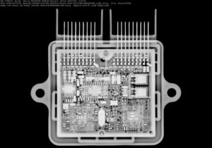 Harley-Davidson 41000161 Engine Control Module X-ray 1X 50Kv at 10seconds