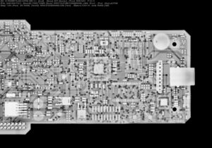 SCT SF3 X3 Ford Tuner PCB Circuit Board X-Ray Bottom Section