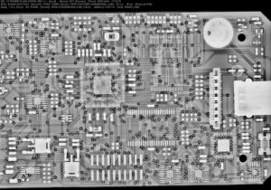 SCT SF3 X3 Ford Tuner PCB Circuit Board X-Ray MCU Section 1.4X Zoom
